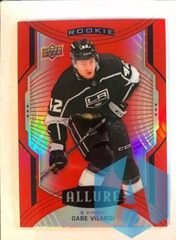 2020-21 Upper Deck Allure Rookie SP Red Rainbow Gabe Vilardi #124